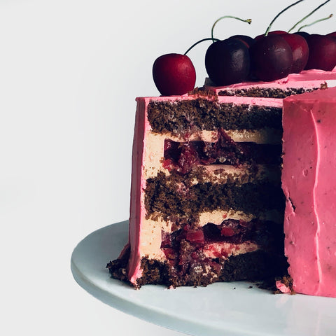 Chocolate & Morello Cherry Cake