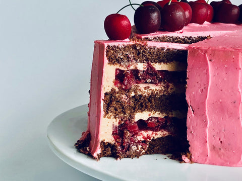 Chocolate & Morello Cherry Cake