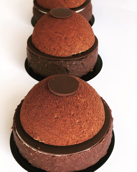 Dark Chocolate & Orange Entremets