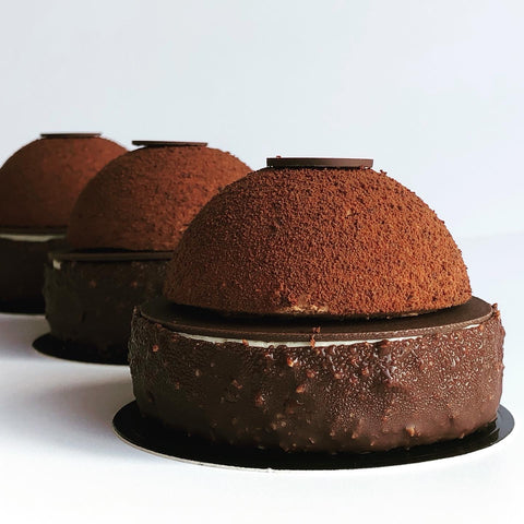 Dark Chocolate & Orange Entremets